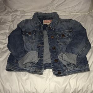 cropped denim jacket